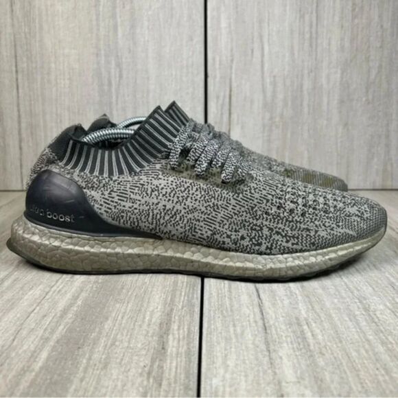 Adidas Boost UltraBoost Uncaged Silver Running Shoe Athletic Sneaker Men Size 10 - Picture 1 of 10